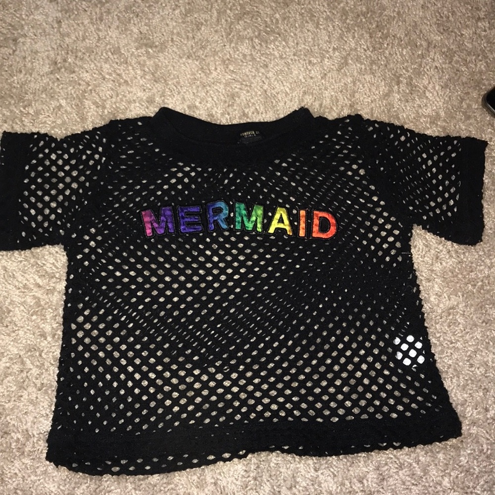 See through kids top